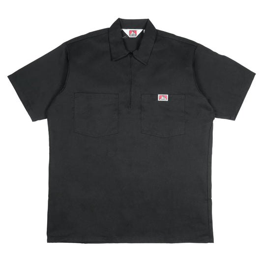 Short Sleeve Half-Zip