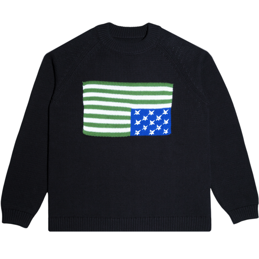 C-Star Flag Woven Sweater