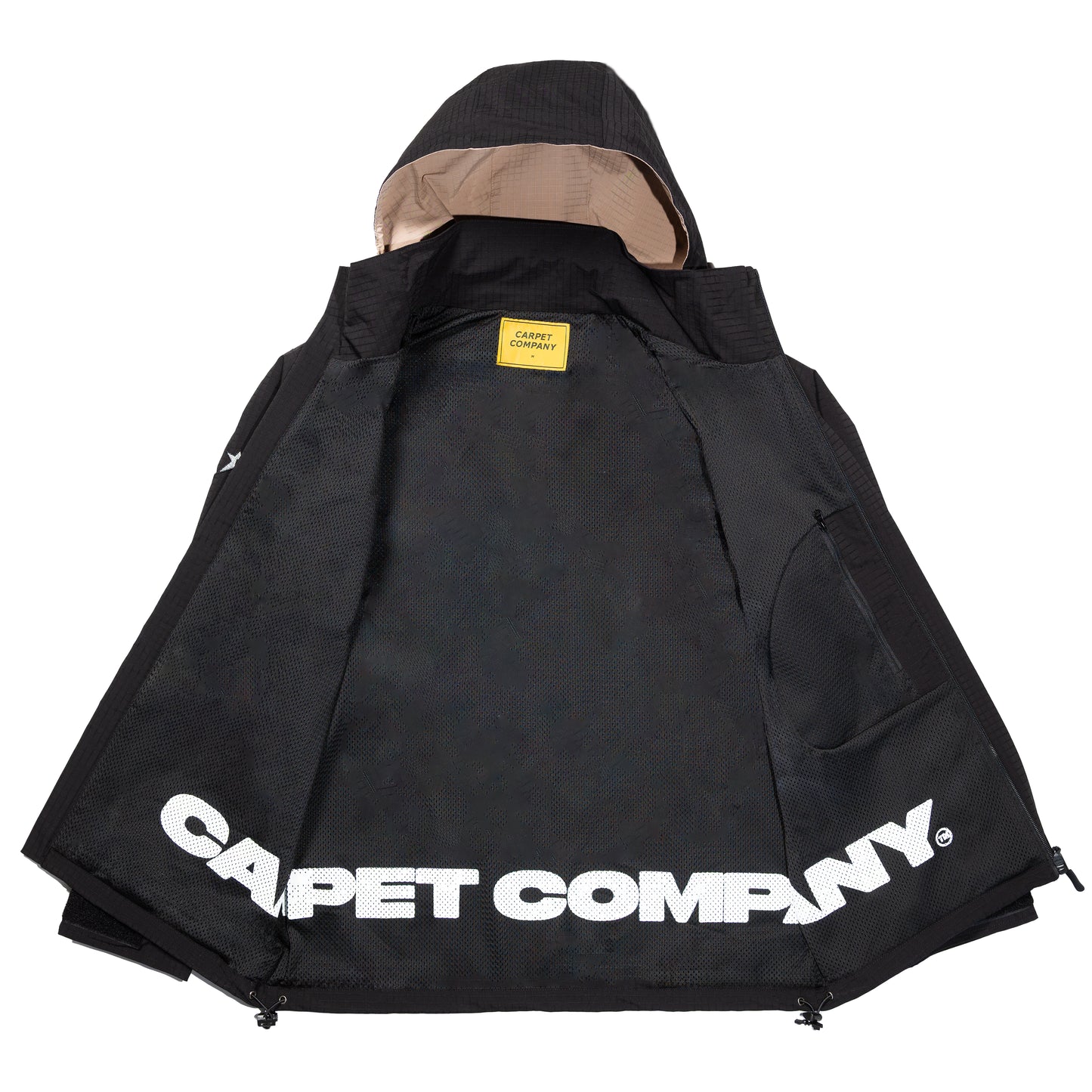 Rain Jacket Reversible Hood