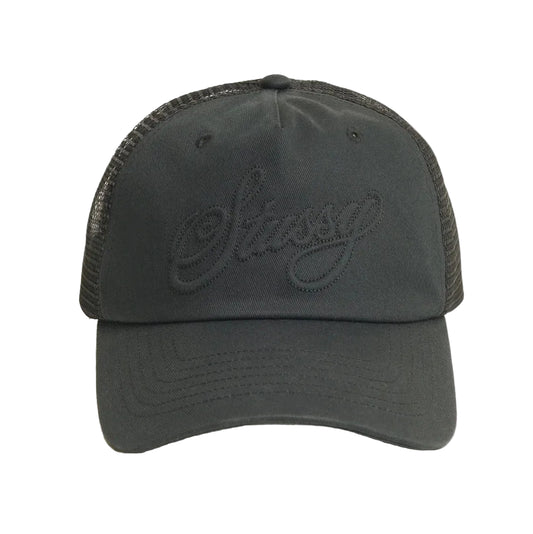 Trucker Cursive Stitch Cap