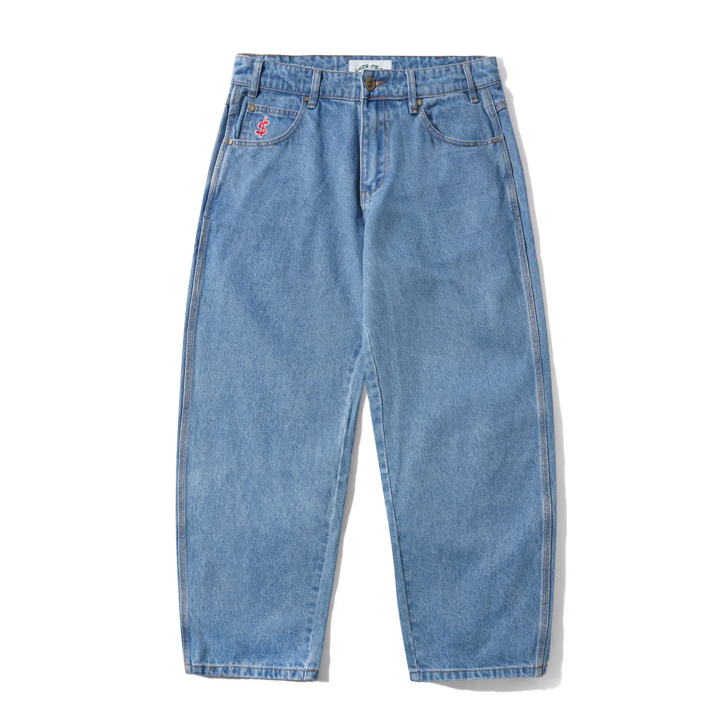 Logo Baggy Denim Jeans