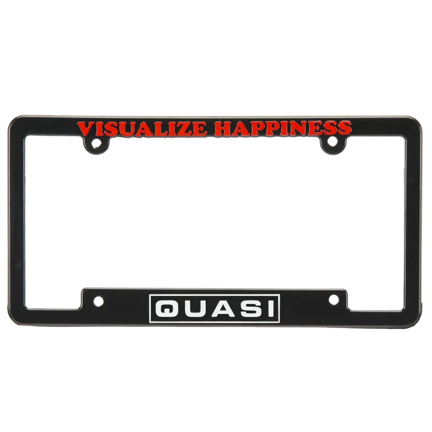 Happiness License Plate Frame