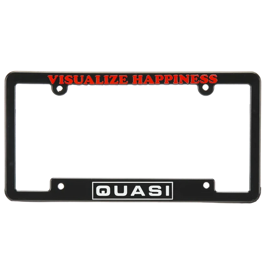 Happiness License Plate Frame