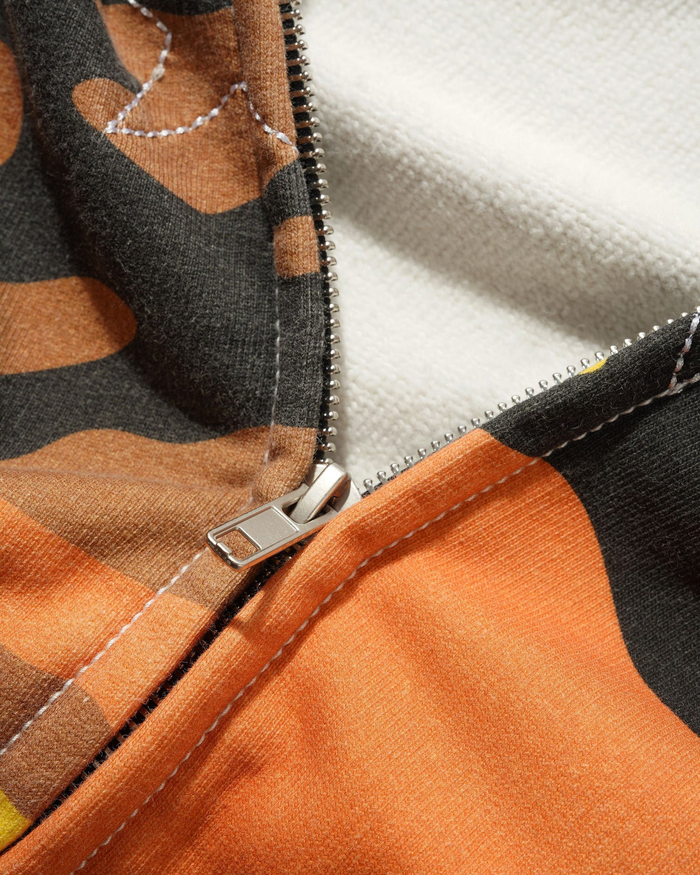 Strip Zip-Thru Hoodie