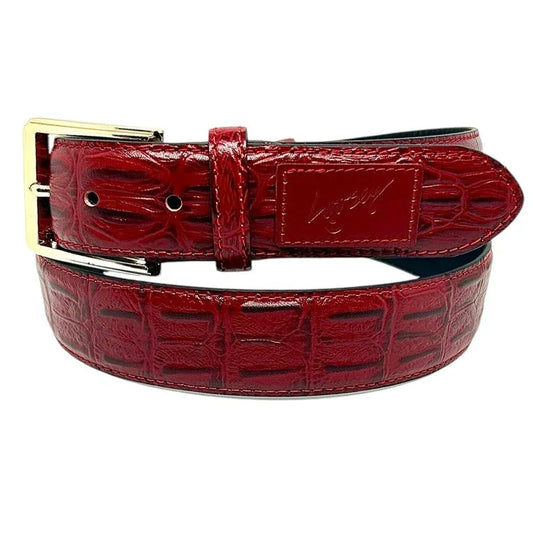 Premium Matt Price Croc Skin Belt
