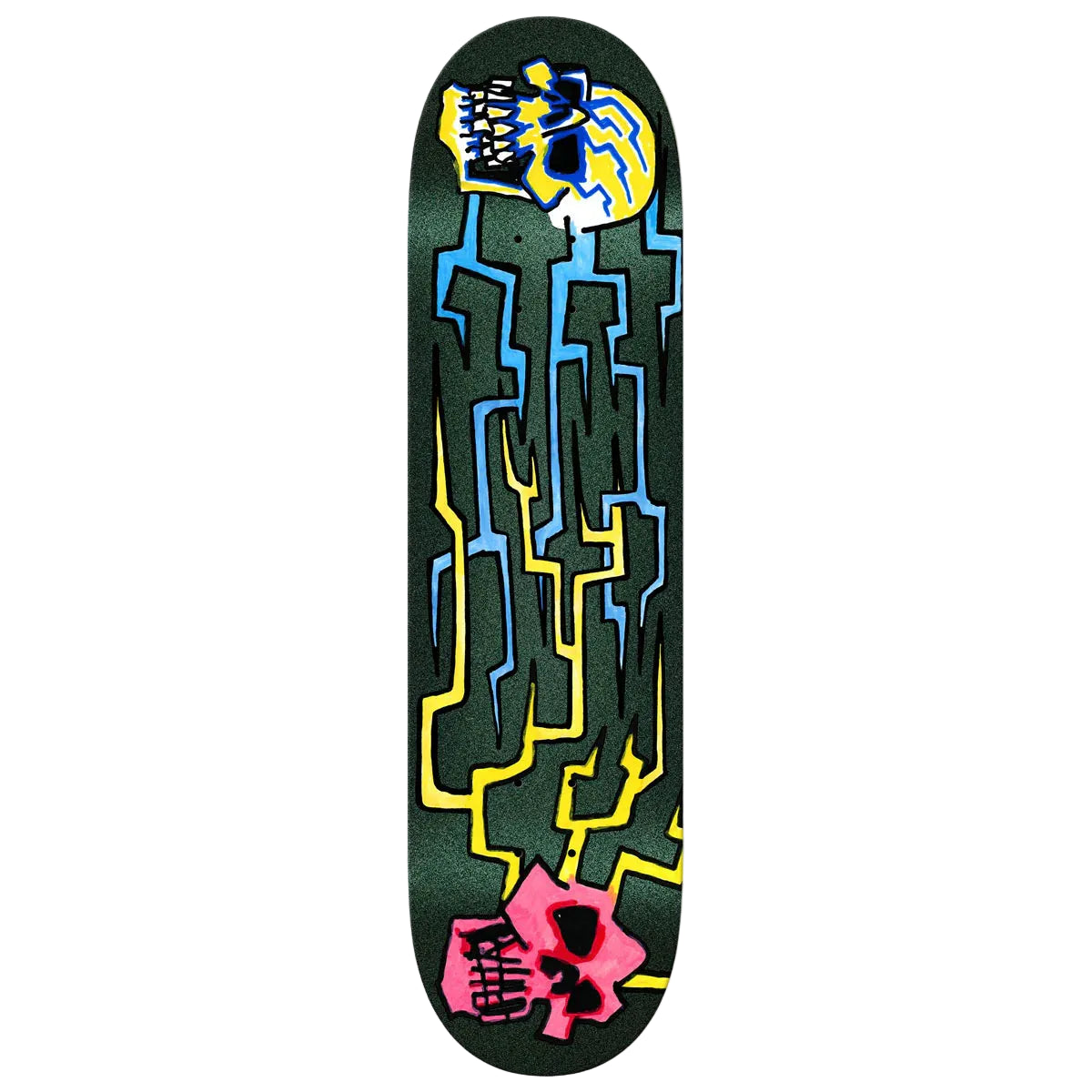 Worrest Skull Twin Tail Slick Deck