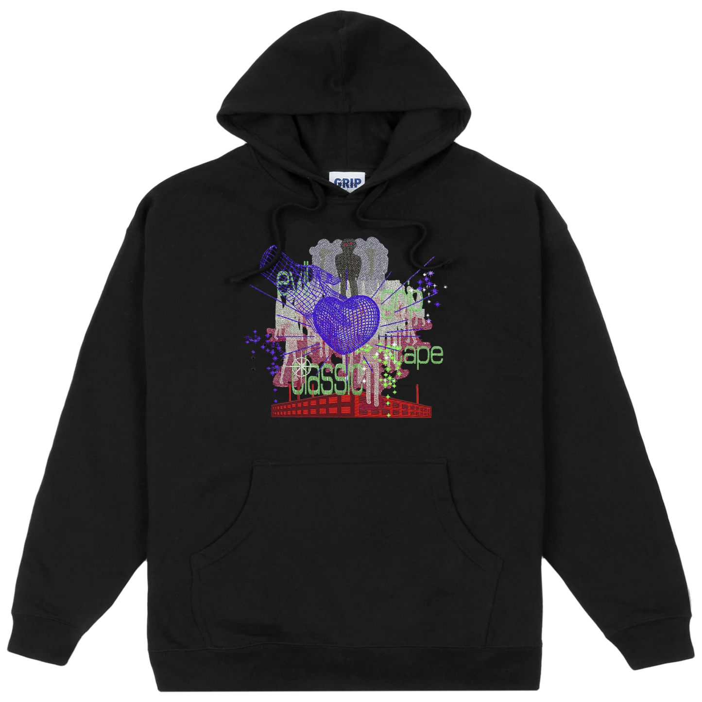 AOI Purple Heart Hoodie