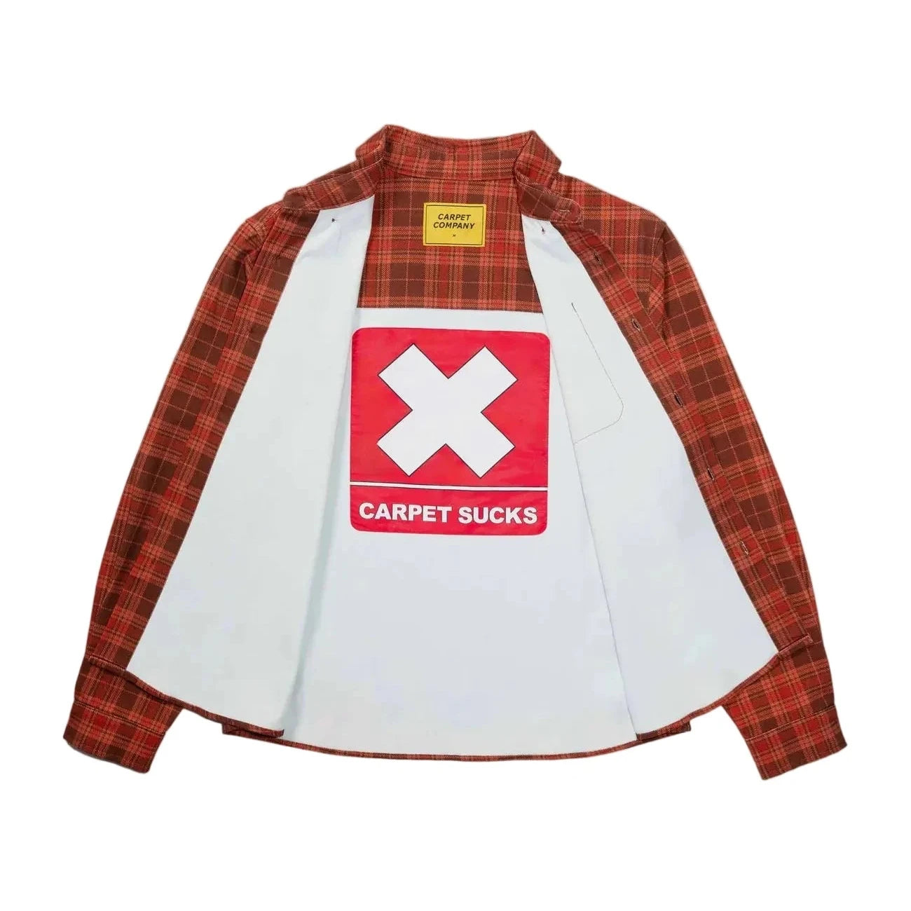 Plaid Denim Button-Up