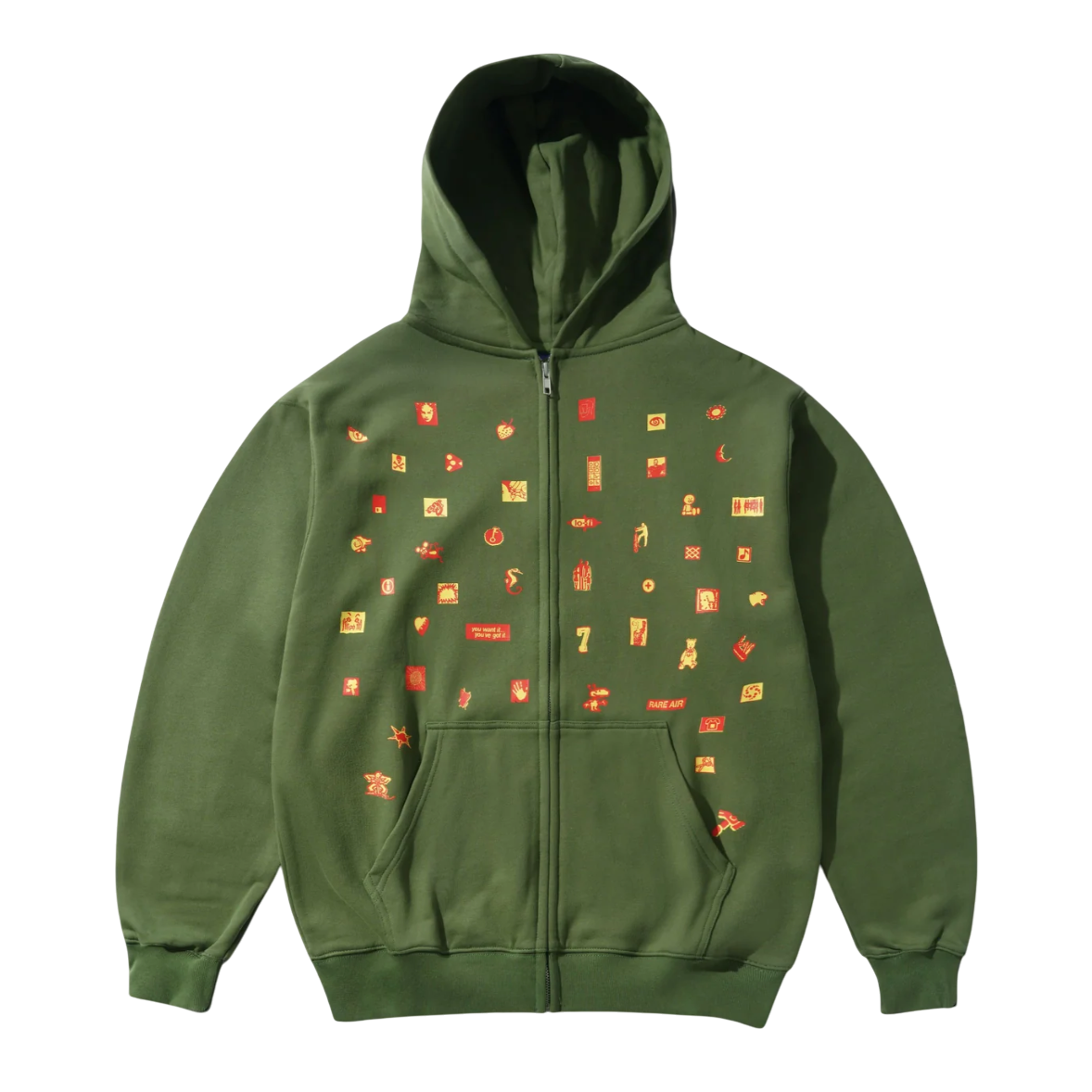 Want it Zip-up Hood