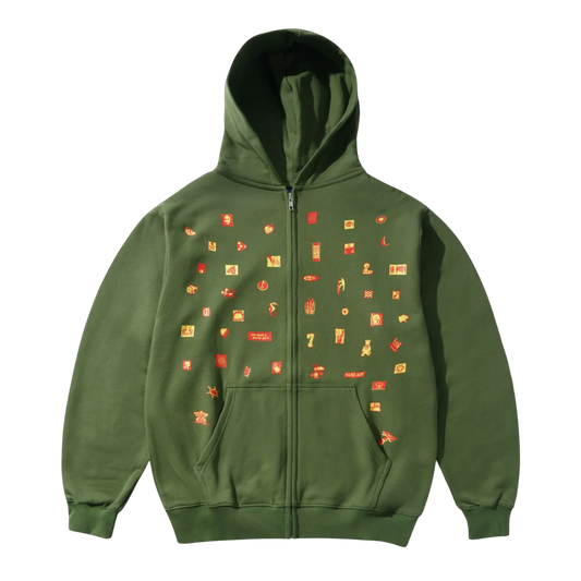 Want it Zip-up Hood