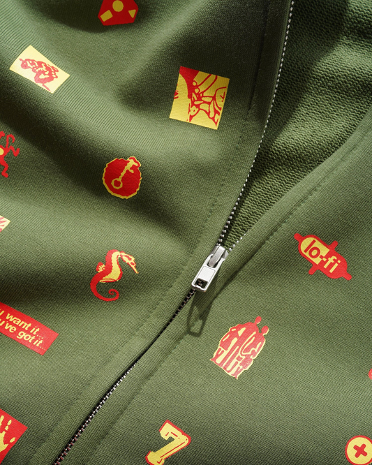 Want it Zip-up Hood