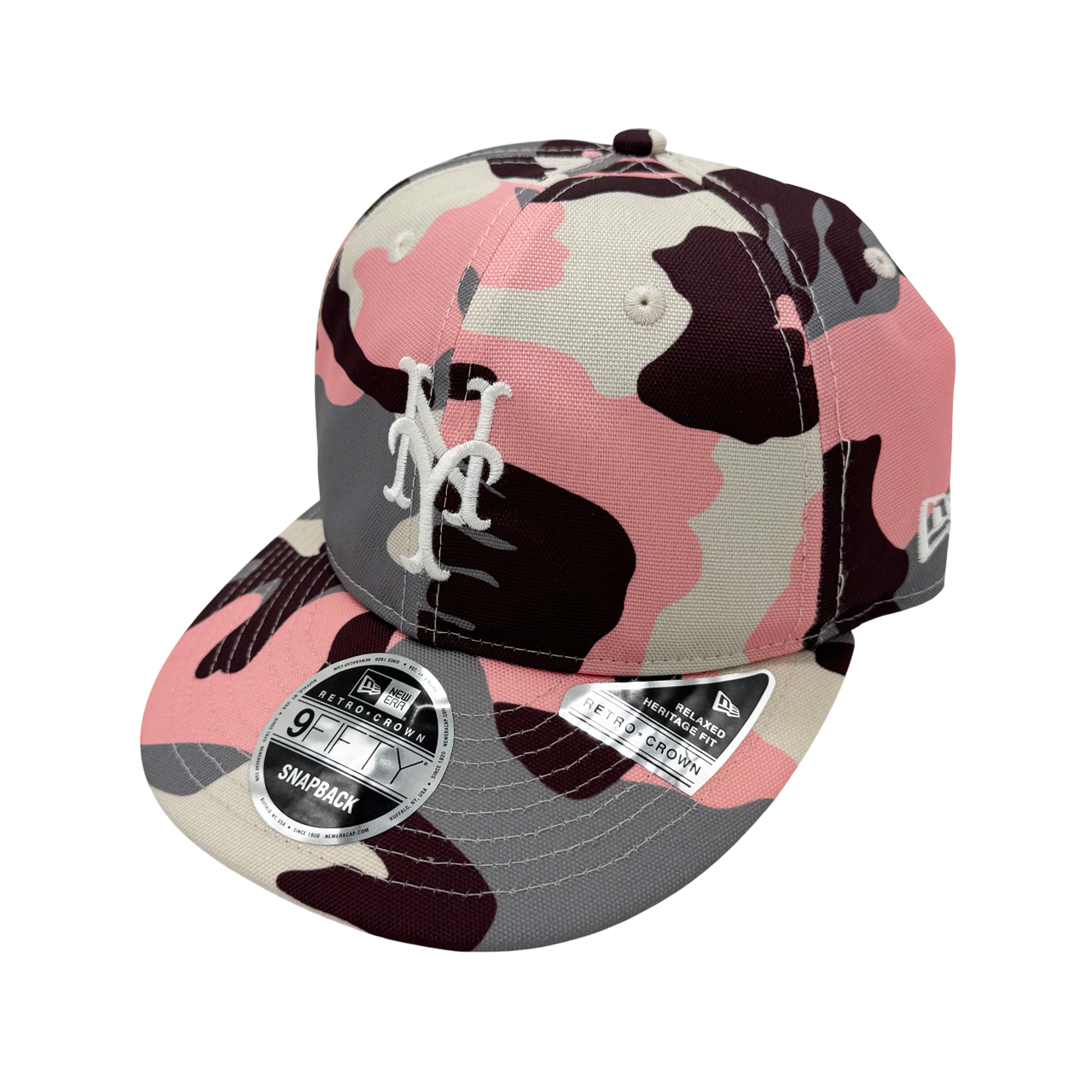 New Era Pink Camo Hat