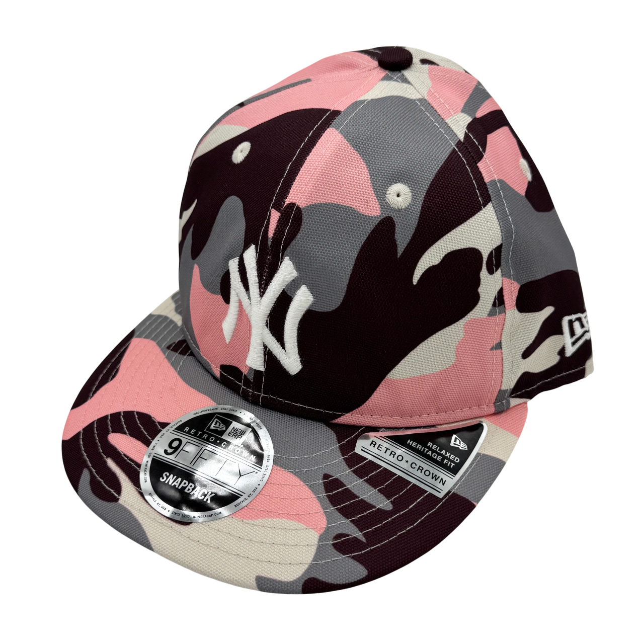New Era Pink Camo Hat