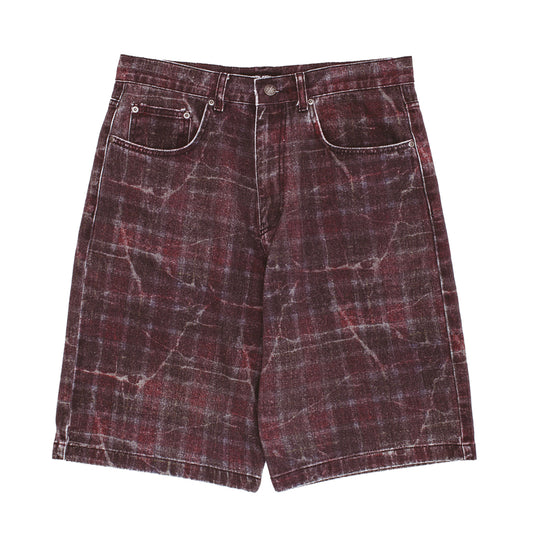 Miller Denim Plaid Short