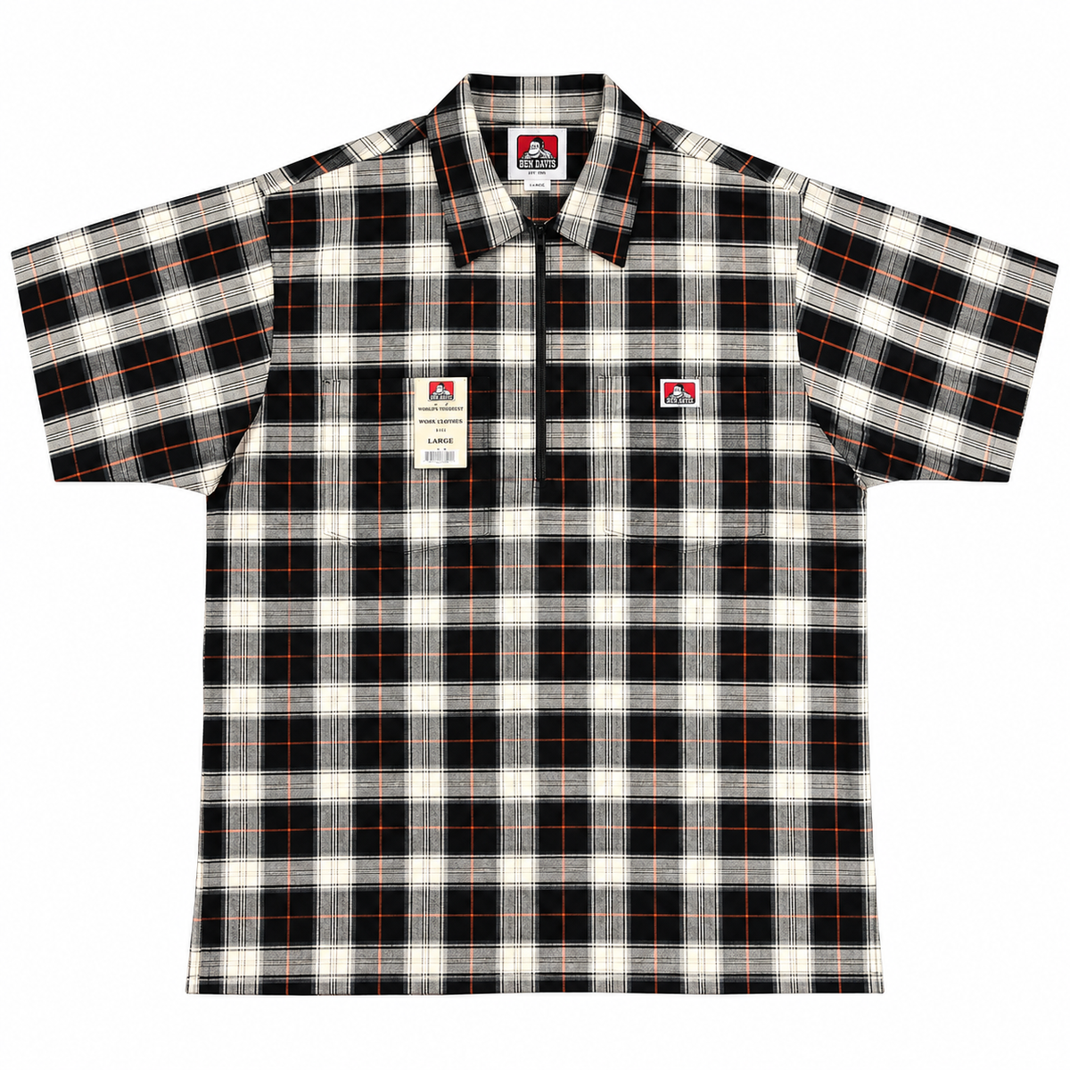 Short Sleeve Half-Zip